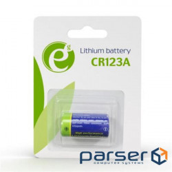 Літієва Батарейка CR123, блістер (EG-BA-CR123-01)