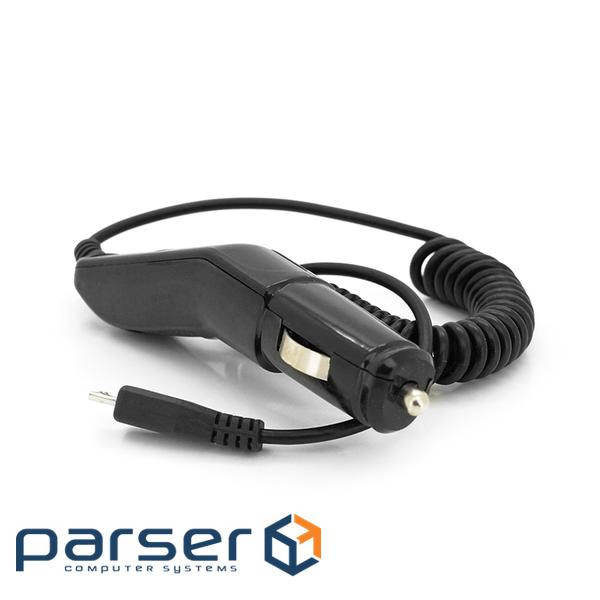 АЗУ Noname 12V-USB micro, 5-5.5V, 0,5A, Black, Box (06266)