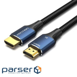 Кабель Vention HDMI - HDMI V 2.1 (M/M), 1 м, Black (ALGLF)