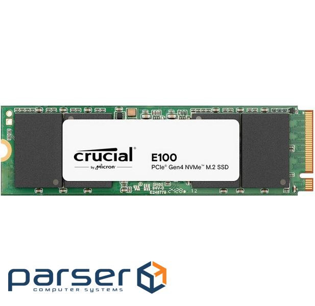 SSD диск CRUCIAL E100 2TB M.2 NVMe (CT2000E100SSD8)