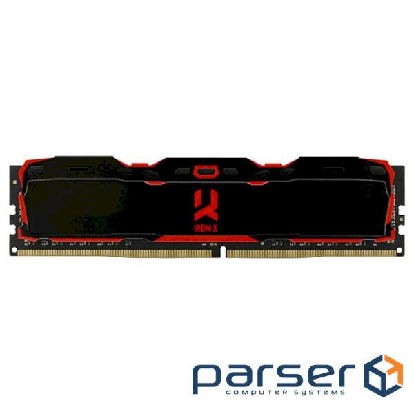 Модуль пам'яті GOODRAM IRDM X Black DDR4 3200MHz 16GB (IR-X3200D464L16A/16G)