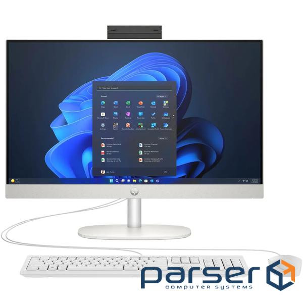 Комп"ютер персональний моноблок HP 240-G10 23.8 FHD IPS AG, Intel U7-155U, 16GB, F512GB, U (D1AW7AT)