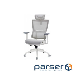 Офісне крісло OfficePro Elegant OC660-W-LG-LG
