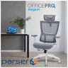 Офісне крісло OfficePro Elegant OC660-W-LG-LG