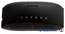 Комутатор D-Link DES-1005D 5xFE, Некерований (DES-1005D/E)