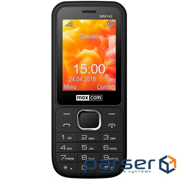 Мобільний телефон Maxcom MM142 Black