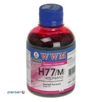 Чорнило WWM HP №177 85 Magenta 200ml (H77/M)