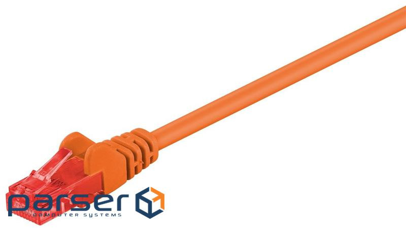 Патч-корд неекранованій RJ45 UTP6 1.5m,patch AWG24 D=5.8mm Gold Protect,оранжевий (75.09.5594-10)