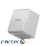 Вимикач Videx BINERA IP65 зовнішній 1кл з підсвічуванням (VF-BNW11L-G)