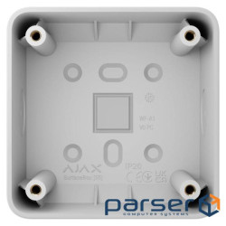 Монтажная коробка Ajax SurfaceMounting box white