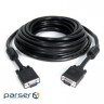 Кабель мультимедійний VGA 30.0m Cablexpert (CC-PPVGA-30M-B)