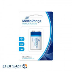 Батарейка MediaRange Premium Alkaline "Крона" LR61|9V (MRBAT107)