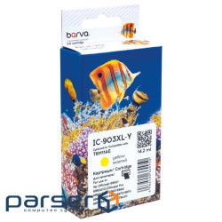 Картридж Barva HP 903XL (T6L95AE/T6M11AE) 825c yellow (IC-903XL-Y)