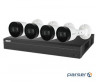 Комплект відеоспостереження Dahua NVR1B04HC-4P/E/4-B1B20 EZIP-KIT