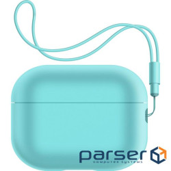 Чохол для навушників Armorstandart Silicone Case with straps для Apple Airpods Pro 2 Mint (ARM68615)