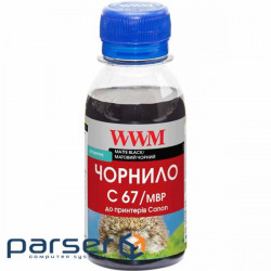 Чорнило WWM Canon PFI-107 100г Matte Black pigm. PFI-107MBk (C67/MBP-2)