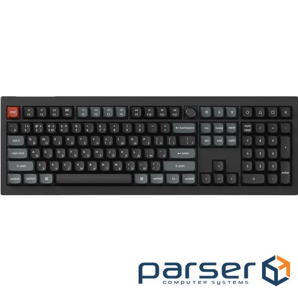 Клавіатура бездротова Keychron V6 Ultra Keychron Red Switch Black RGB (V6U-D1-UA)