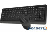 Комплект клавіатура + миша A4TECH Fstyler FG1010 Gray (FG1010 (Grey))