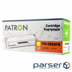 Картридж Patron HP CLJ CF352A для M176/M177 Yellow, Extra (PN-130AYR)
