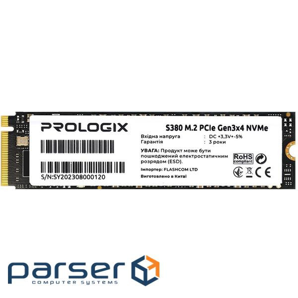 SSD PROLOGIX S380 256GB M.2 NVMe (PRO256GS380)