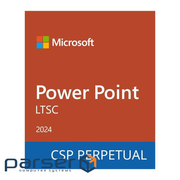 Офісний додаток Microsoft PowerPoint LTSC 2024 Commercial Software, Perpetual (DG7GMGF0PN47_0001)