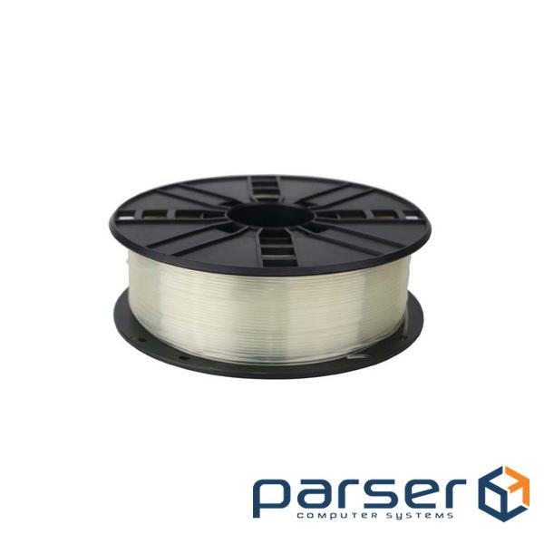 Філамент пластик Gembird (3DP-PLA1.75-01-TR) для 3D-принтера, PLA, 1.75 мм, прозорий, 1кг 