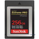 SanDisk Extreme PRO CFexpress Card Type B, 256GB, 1700MB/s Read, 1200MB/s Write, (SDCFE-256G-GN4NN)