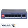 Комутатор 4 порти керований Dahua DH-CS4006-4ET2GT-36 PoE