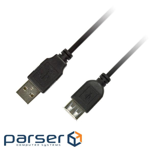 Дата кабель USB 2.0 AM/AF 3.0m Piko (1283126474118)