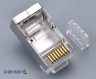 Конектор RJ45, STP, 6 cat, 8p8c (100шт пакунок), з і вставкою KINGDA KD-PG8003-C6/100