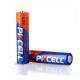 Батарейка лужна PKCELL 1.5V AAA/ LR03, 2 штуки у блістері ціна за блістер , Q12 (9300)