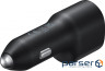 Зарядний пристрій Samsung 40W Car Charger (w/o Cable) Black (EP-L4020NBEGRU)