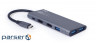 Концентратор Cablexpert USB-C 3-in-1 (HUB/HDMI/PD) (A-CM-COMBO3-01)