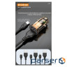 Зарядний пристрій XO CC49 2USB 2.4A (Black/Brown) (XO-CC49)