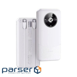 Батарея універсальна Remax 20000mAh, 22.5W, Black (RPP-38 / 45364 / White)