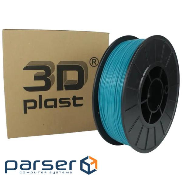 Пластик для 3D-принтера 3Dplast PETG 1.75мм, 0.85кг , turquoise (3DPTG17508TRQ)
