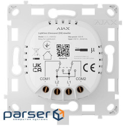 Бездротовий сенсорний перехресний вимикач світла Ajax LightCore (Crossover) [55] (8EU) ASP