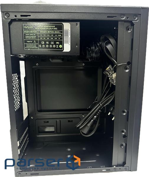 Корпус Delux MK 350 Black 400W 12Fan (MK 350 400W 12Fan)