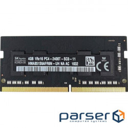 Memory module HYNIX SO-DIMM DDR4 2400MHz 4GB (HMA851S6AFR6N-UH)