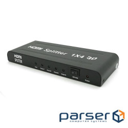 Активний HDMI спліттер 1 => 4 порту, 1080р, DC5V / 2A Q50 (03398) , DC5V / 2A Q50 (03398)