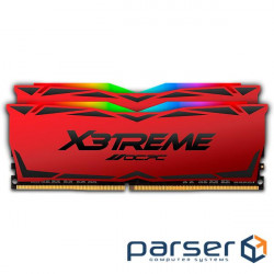 Memory module OCPC X3 RGB Red DDR4 3600MHz 16GB Kit 2x8GB (MMX3A2K16GD436C18RE)