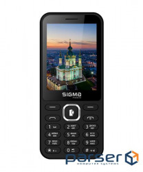 Mobile phone Sigma X-style 31 Power Type-C Black (4827798855010)