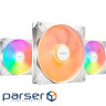 Комплект вентиляторів BE QUIET! Light Wings LX 140 PWM White 3-Pack (BL128)