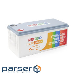 Акумуляторна батарея LiFePO4 Redodo 12.8V 300Ah, 3840Wh, BMS 200A, 522*240*218мм (Redodo-12.8V300)