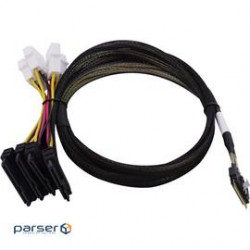 Adaptec Cable 2305300-R I-SlimSASx8-4SFF-8639x2-U.3-0.8M Tri-mode Retail