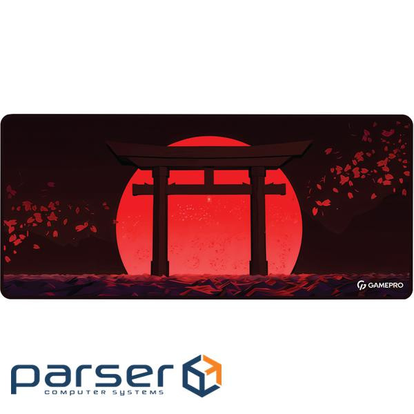 Килимок GamePro MP275R "Bloody Moon", 900x400x3 мм, мультипандекс/гума, поверхня "Speed/Control"