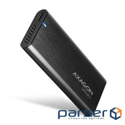 Зовнішній карман для накопичувачів AXAGON EEM2-SBC SuperSpeed+ USB-C - M.2 SATA SSD RAW box