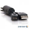 Дата кабель USB 2.0 AM to Micro 5P 0.8m Atcom (9174) (9174 black)