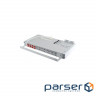 Patch panel optical 1U, FC, splice cassettes S400-A Crosver (FOB 19/1-400A/24-1-24-FC)