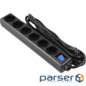 Мережевий фільтр 2E 2E-U06ESM3BK Black, 6 розеток, 3м 